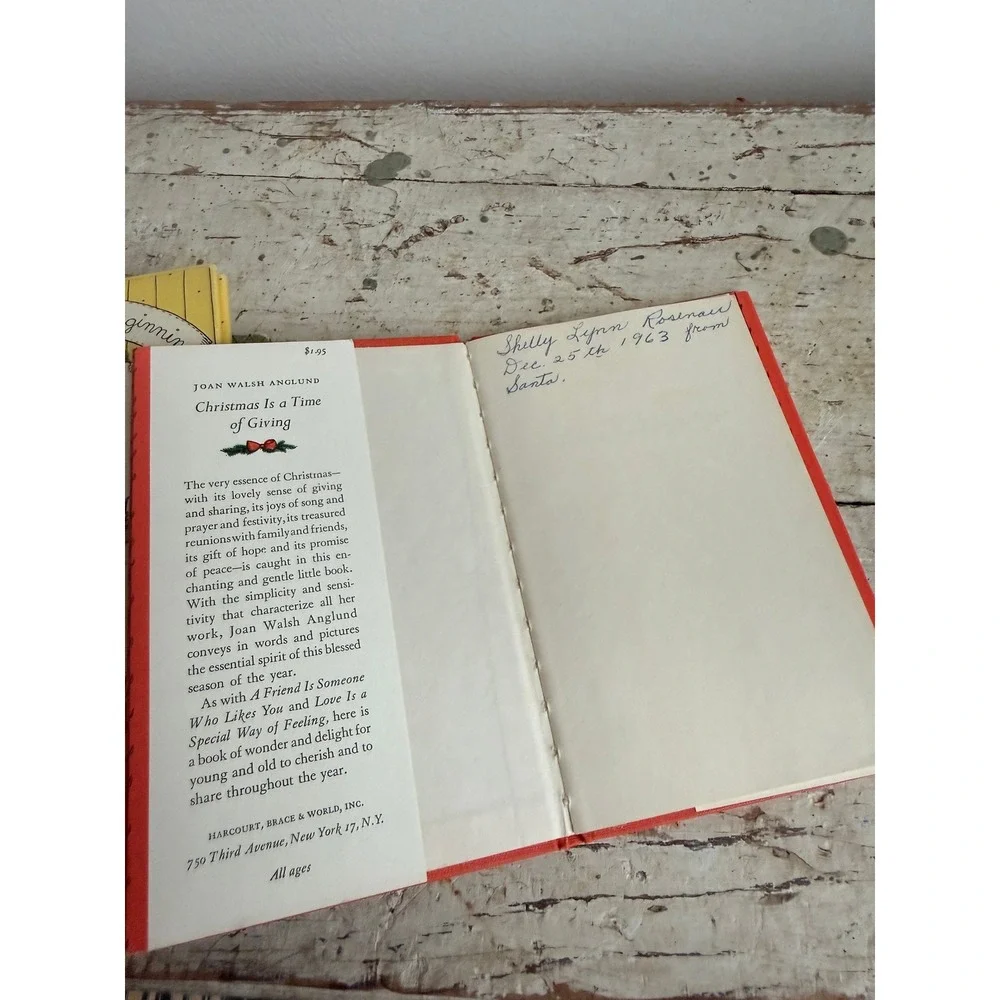 Joan Walsh Anglund Vintage Book Lot of 4 Hardcover First Editions 1960s MCM